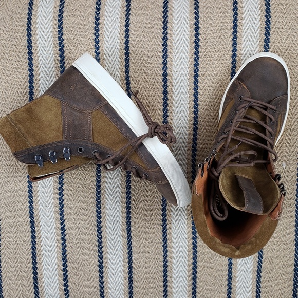 Frye Other - Frye Infantry Suede Leather Fawn, Size 8 M